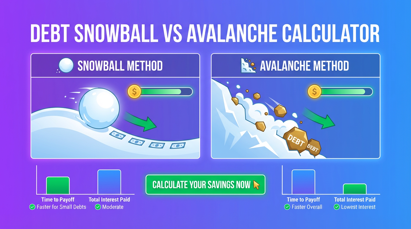Comparing debt repayment strategies visually