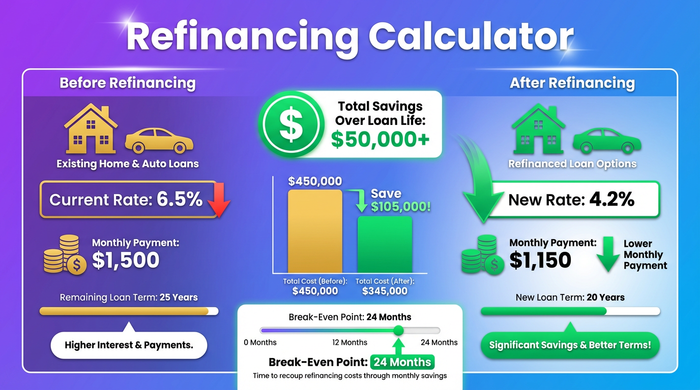 how much can you save by refinancing your credit cards and personal loans