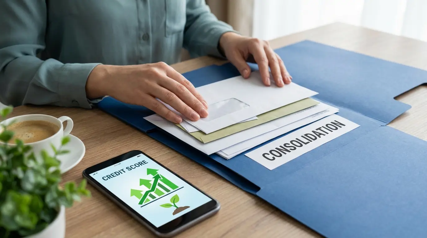 how getting a debt consolidation loan affects your credit score long term